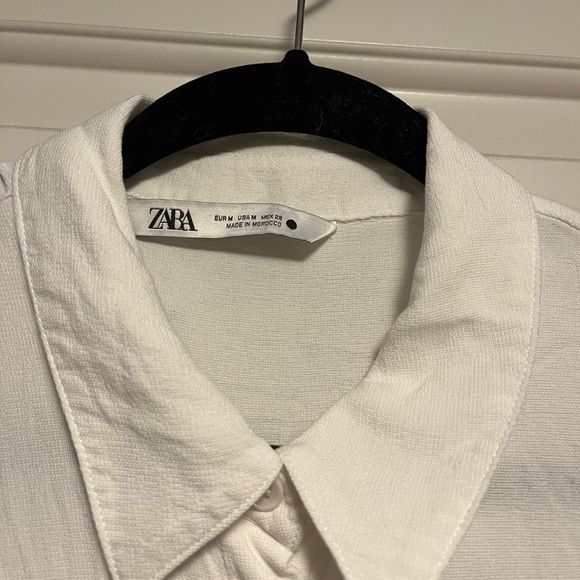 Zara Button Down Blouse - Picture 2 of 3